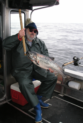 John Gideon, fishing in Alaska
