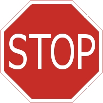 Stop sign