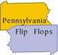 Pennsylvania Flip Flops