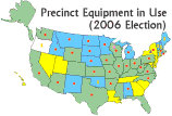 Precinct equipment used in states